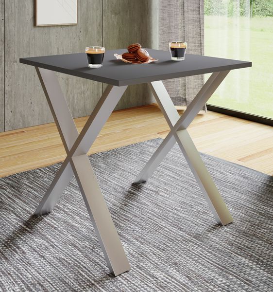 Produktbild: Premium Holz Esstisch K&uuml;chentisch Xona X 80x80