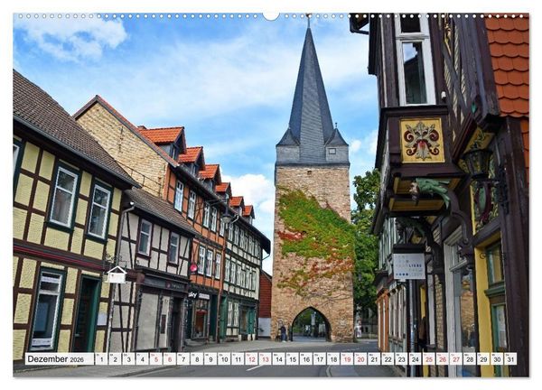Produktbild: Wernigerode, die wundersch&ouml;ne Stadt im Harz (Wandkalender 2026 DIN A2 quer), CALVENDO Monatskalender