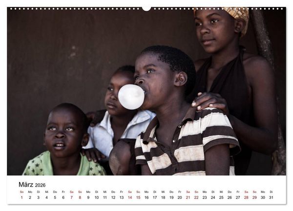 Produktbild: Sambia und der Sambesi (hochwertiger Premium Wandkalender 2026 DIN A2 quer), Kunstdruck in Hochglanz