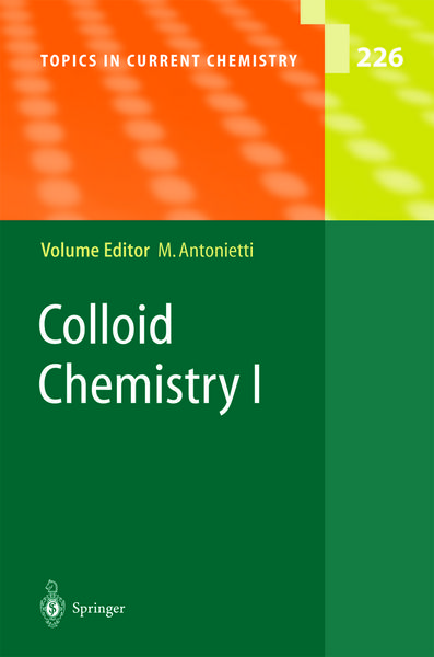 Produktbild: Colloid Chemistry I