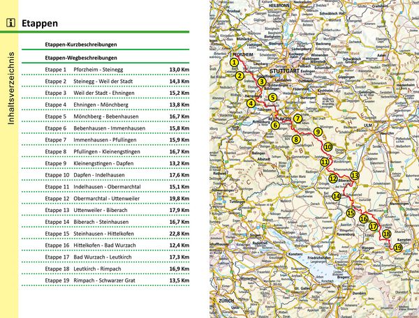 Produktbild: Schwarzwald-Schw&auml;bische Alb-Allg&auml;u-Weg HW5 - Naturparadiese Schwarzwald und Sch&ouml;nbuch, Traumlandschaften Obere G&auml;ue, Alb und Allg&auml;u