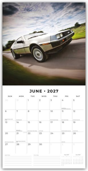 Produktbild: Car Legends &ndash; Legend&auml;re Autos 2027 &ndash; 16-Monatskalender