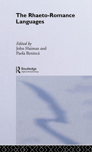 Produktbild: The Rhaeto-Romance Languages