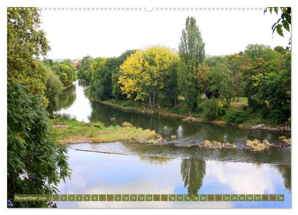 Produktbild: Merseburg - Im historischen Zentrum (hochwertiger Premium Wandkalender 2026 DIN A2 quer), Kunstdruck in Hochglanz