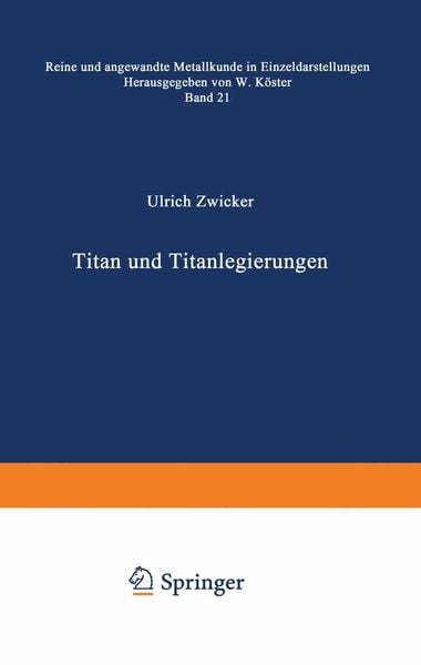 Produktbild: Titan und Titanlegierungen