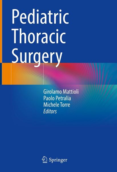 Produktbild: Pediatric Thoracic Surgery