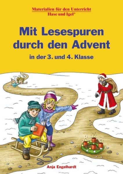Produktbild: Mit Lesespuren durch den Advent in der 3. und 4. Klasse