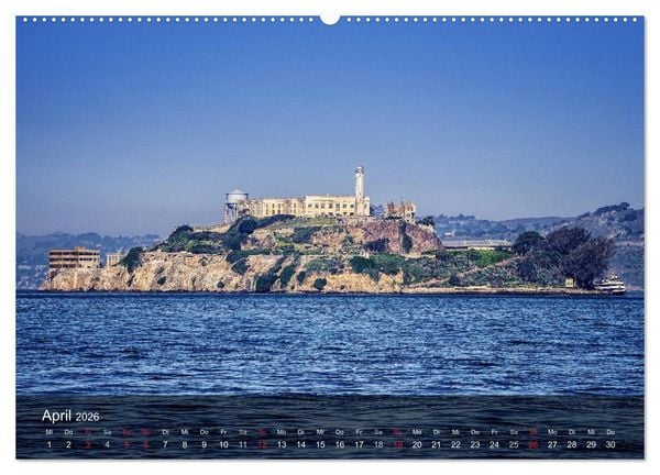 Produktbild: San Francisco Impressionen Tag und Nacht (Wandkalender 2026 DIN A2 quer), CALVENDO Monatskalender