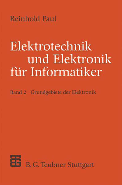 Produktbild: Elektrotechnik und Elektronik f&uuml;r Informatiker