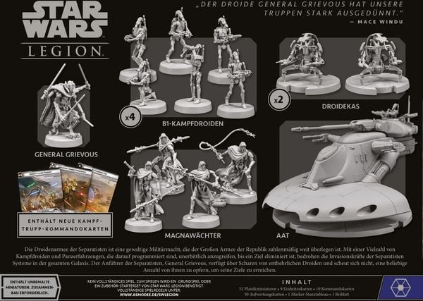 Produktbild: Star Wars Legion - Separatisten-Eroberer