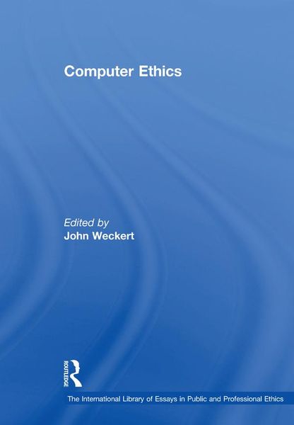 Produktbild: Computer Ethics