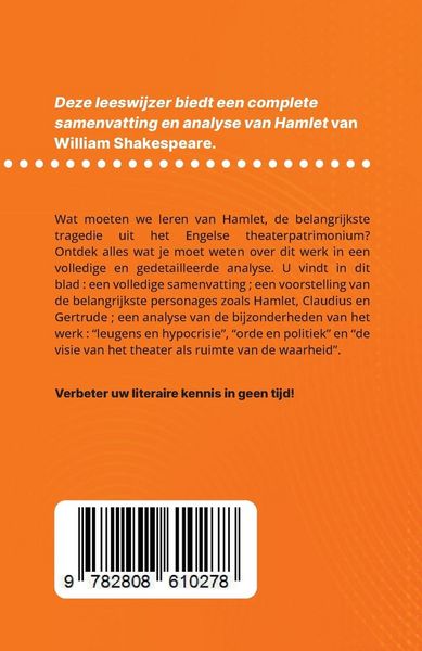 Produktbild: Hamlet van William Shakespeare (Boekanalyse)