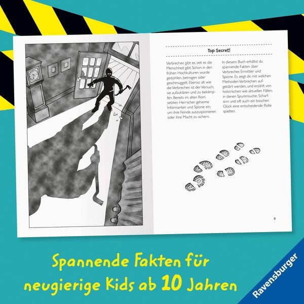 Produktbild: Verr&uuml;ckte Fakten f&uuml;r coole Jungs. Top Secret. Alles &uuml;ber Spione, Detektive und Agenten (Kinderbuch ab 9 Jahre)