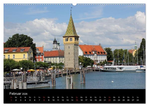 Produktbild: Faszination Bodensee (Wandkalender 2026 DIN A2 quer), CALVENDO Monatskalender