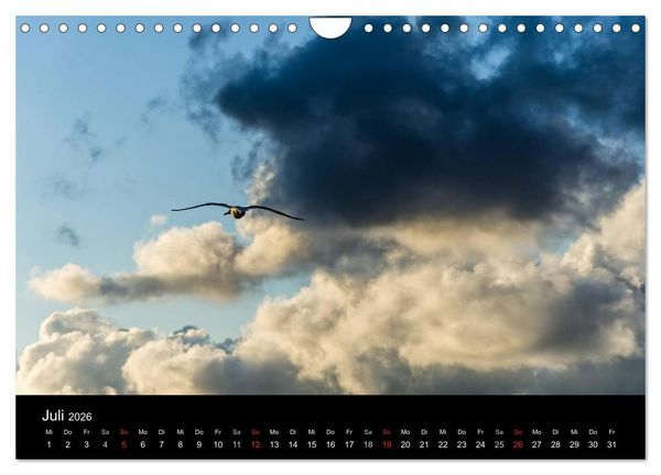 Produktbild: Wolkenmalerei (Wandkalender 2026 DIN A4 quer), CALVENDO Monatskalender