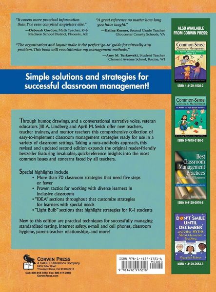 Produktbild: Common-Sense Classroom Management for Elementary School Teachers