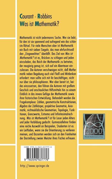 Produktbild: Was ist Mathematik?