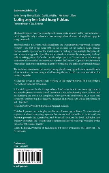 Produktbild: Tackling Long-Term Global Energy Problems