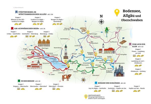 Produktbild: ADAC Roadtrips - Bodensee, Allg&auml;u und Oberschwaben