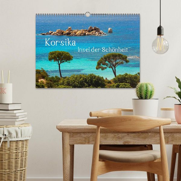 Produktbild: Korsika Insel der Sch&ouml;nheit (Wandkalender 2026 DIN A3 quer), CALVENDO Monatskalender