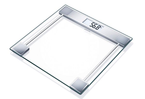 Produktbild: Sanitas SGS 06 Personenwaage 755.19 digital W&auml;gebereich (max.)=150kg Glas, Ebony Black