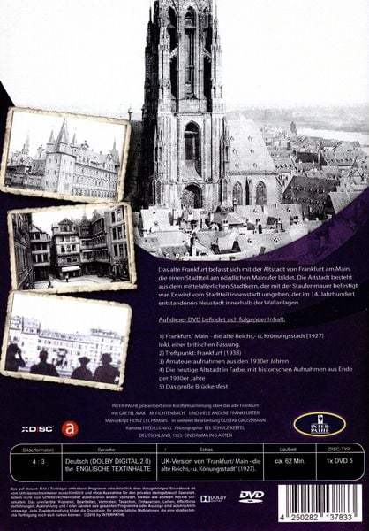 Produktbild: Das alte Frankfurt - Eine historische Reise durch eine vergangene Zeit