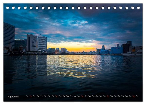 Produktbild: Japan - Schreine, Tempel, Metropolen (Tischkalender 2026 DIN A5 quer), CALVENDO Monatskalender