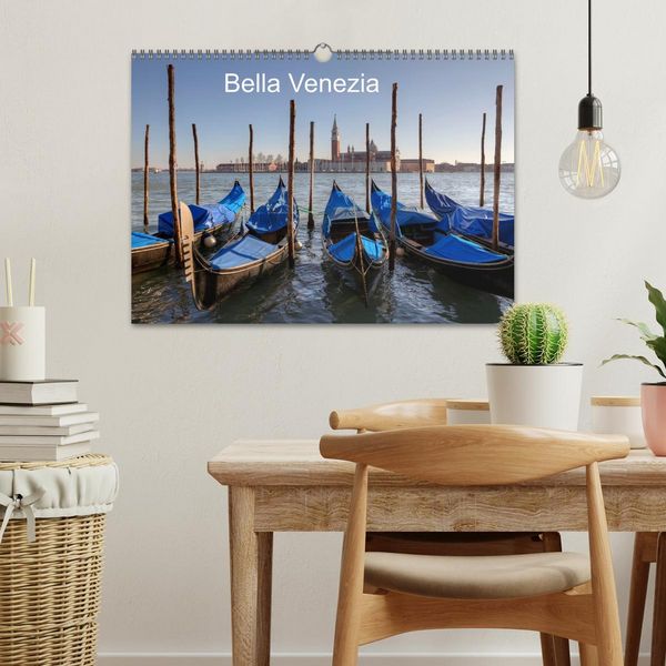 Produktbild: Bella Venezia (Wandkalender 2026 DIN A3 quer), CALVENDO Monatskalender