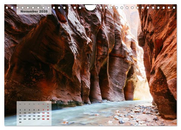 Produktbild: USA S&uuml;dwesten - Atemberaubende Aussichten (Wandkalender 2026 DIN A4 quer), CALVENDO Monatskalender
