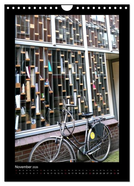 Produktbild: Amsterdam (Wandkalender 2026 DIN A4 hoch), CALVENDO Monatskalender