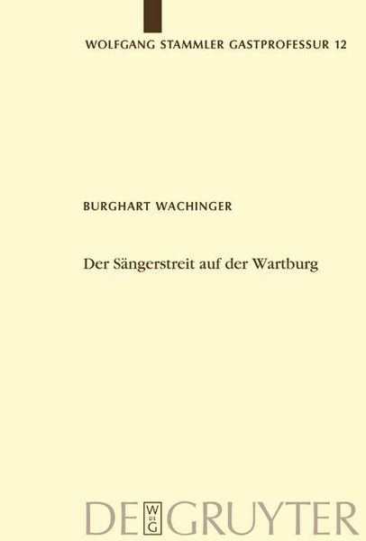 Produktbild: Der S&auml;ngerstreit auf der Wartburg