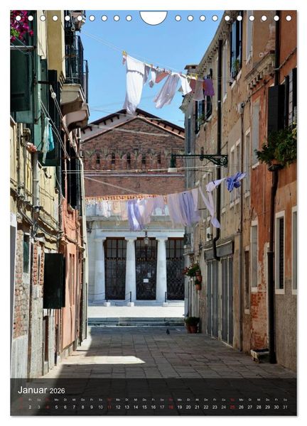 Produktbild: Fotografischer Streifzug durch Venedig (Wandkalender 2026 DIN A4 hoch), CALVENDO Monatskalender