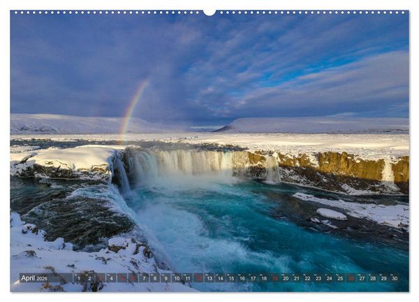 Produktbild: Die Farben Skandinaviens (Wandkalender 2026 DIN A2 quer), CALVENDO Monatskalender