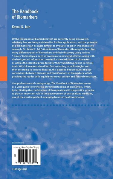 Produktbild: The Handbook of Biomarkers