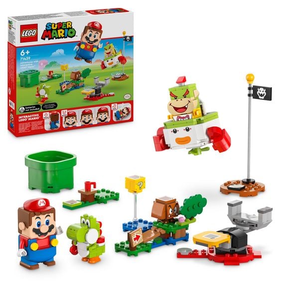 Produktbild: LEGO Super Mario Abenteuer mit dem interaktiven LEGO Mario 71439