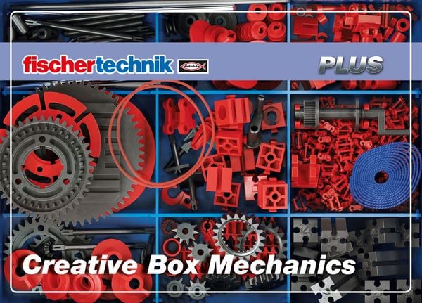 Produktbild: Fischertechnik 554196 - PLUS Creative Box Mechanics, Konstruktionsbaukasten