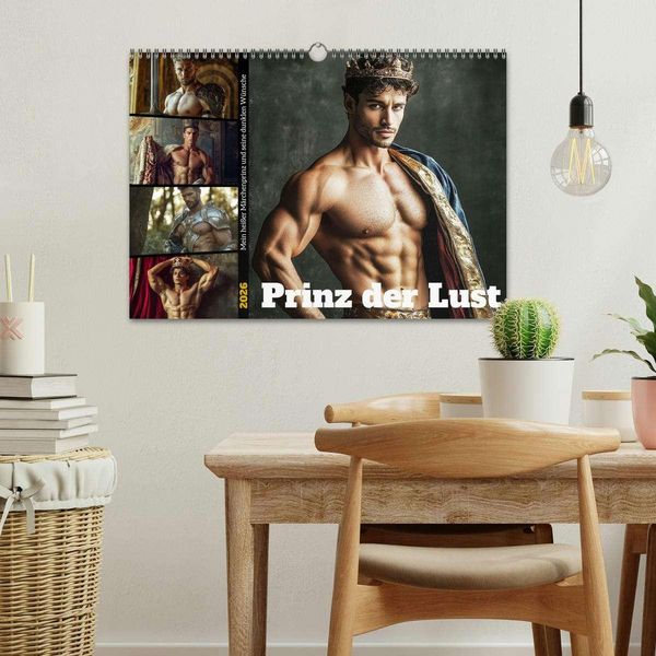 Produktbild: Prinz der Lust (Wandkalender 2026 DIN A3 quer), CALVENDO Monatskalender