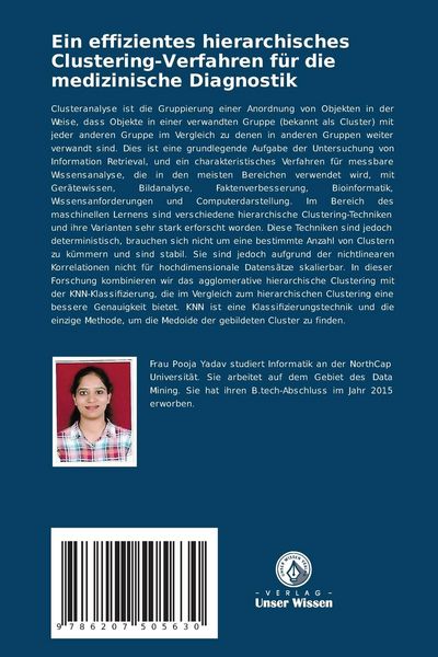 Produktbild: Ein effizientes hierarchisches Clustering-Verfahren f&uuml;r die medizinische Diagnostik