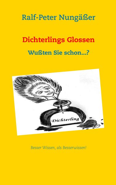 Produktbild: Dichterlings Glossen