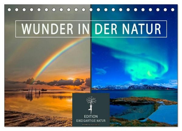 Wunder in der Natur (Tischkalender 2026 DIN A5 quer), CALVENDO Monatskalender