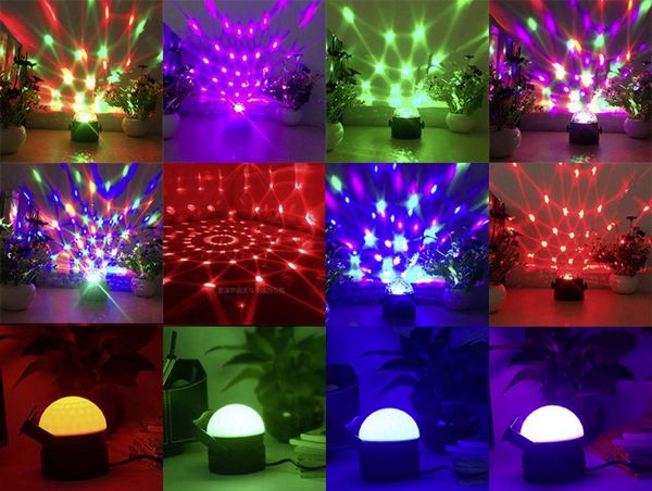 Produktbild: SMD LED Party-Lichteffekt 3W RGB Anzahl Leuchtmittel: 6