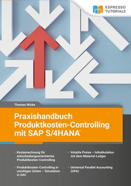 Produktbild: Praxishandbuch Produktkosten-Controlling mit SAP S/4 HANA
