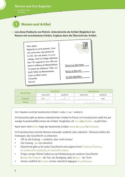 Produktbild: Das gro&szlig;e &Uuml;bungsbuch Franz&ouml;sisch 1.-4. Lernjahr