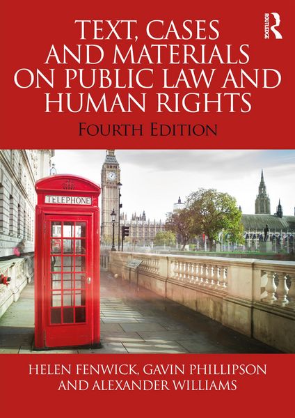 Produktbild: Text, Cases and Materials on Public Law and Human Rights