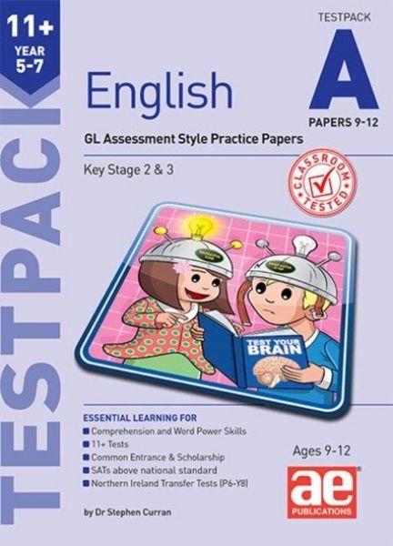Produktbild: 11+ English Year 5-7 Testpack A Papers 9-12