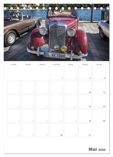 Produktbild: Mercedes Benz 170 SCB (Tischkalender 2025 DIN A5 hoch), CALVENDO Monatskalender