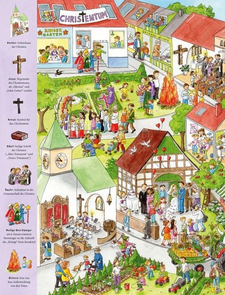 Produktbild: Mein gro&szlig;es Wimmelbuch der Weltreligionen