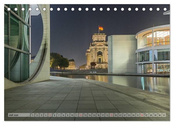 Produktbild: Berlin - fotografiert von Michael Allmaier (Tischkalender 2026 DIN A5 quer), CALVENDO Monatskalender