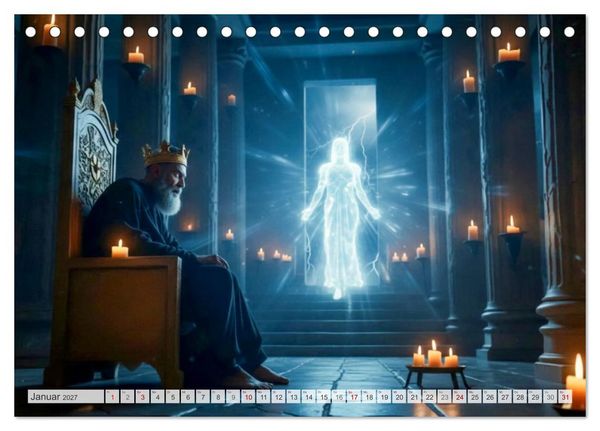 Produktbild: Perseus und Medusa (Tischkalender 2027 DIN A5 quer), CALVENDO Monatskalender