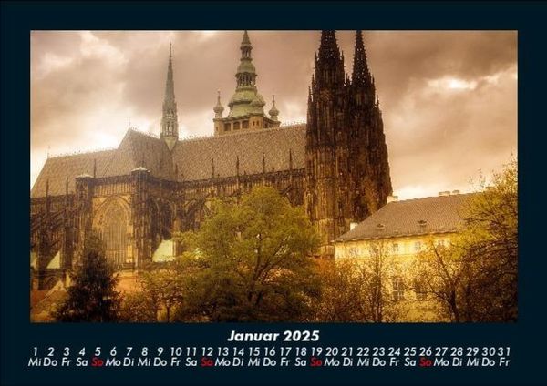 Produktbild: Prag 2025 Fotokalender DIN A5